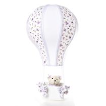 Meio Balão Ursa Lilás Quarto Bebê Infantil Menina Meio Balão Ursa Lilás Quarto Bebê Infantil Menina