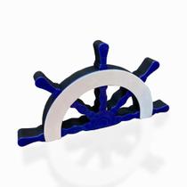 Meio Timão Em Mdf Decoryou - Ref 350 Azul E Branco