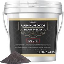 Meios de jateamento de areia TITGGI 100 Grit Óxido de alumínio 5,44 kg
