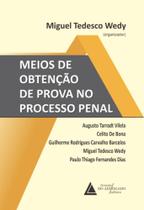 Meios de obtenção de prova no processo penal - LIVRARIA DO ADVOGADO