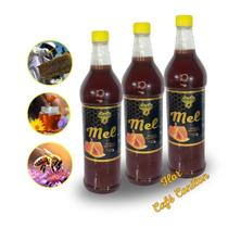 Mel 100% puro BEES BUZZ 1,25Kg Garrafa PET Flor Café Conilon