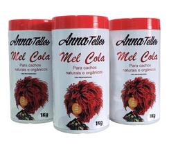 Mel Cola Anna Telles 1kg Cabelos Cacheados Naturais Organico