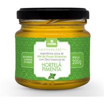 Mel Com Óleo Essencial de Hortela 200g - Chamel Mel Com Óleo Essencial de Hortela 200g - Chamel