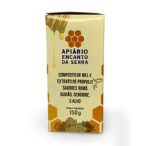 Mel Composto E Extrato De Própolis 150g Apiário Encanto Da Serra