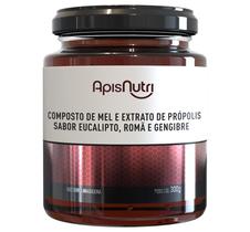 Mel Composto Própolis, Eucalipto, Gengibre e Romã 300g Mel Composto Própolis, Eucalipto, Gengibre e Romã 300g