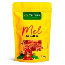 Mel em sachê pouch melbras 700g praticidade e sabor natural Mel em sachê pouch melbras 700g praticidade e sabor natural