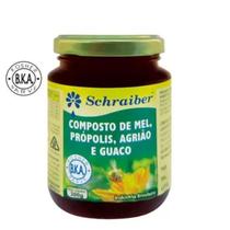 Mel Própolis/Agrião/Guaco 300G Schraiber