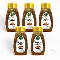 Mel Puro De Abelha Florada Silvestre 340g - Kit C/ 5 Unid