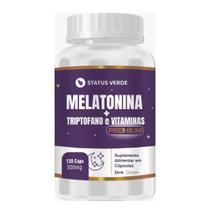 Mela tonina Tripto fano e Vitaminas 120 Cápsulas 500mg Premium