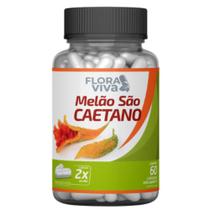 Melão São Caetano - 60 Cáps 500Mg - Flora viva