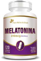 Melat0nin@ 120 Caps (210mcg) Flora Nativa do Brasil