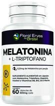 Melato nina Triptofano 60 Cápsulas 500 mg Suplemento Sono + Vitaminas dormir melhor - Floral Ervas Do Brasil