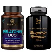 Melatonin Duo Melatonina 0,21mcg (120 caps) - Essential Nutrition + Magnesio