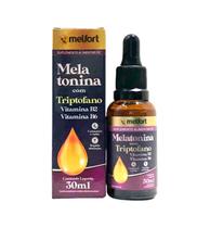 Melatonina com Triptofano + Vitaminas B2 e B6 Melfort 30ml