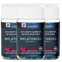 Melatonina em Gomas Abihto c/60 Gummy Kit c/3