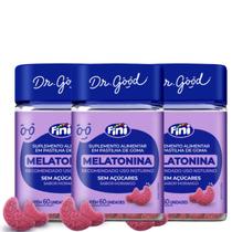 Melatonina Em Gummys 180 Gomas Sabor Morango Dr Good Fini Melatonina Em Gummys 180 Gomas Sabor Morango Dr Good Fini