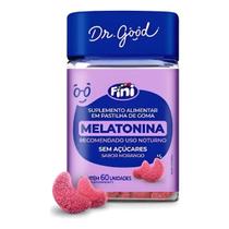 Melatonina Em Gummys 60 Gomas Sabor Morango Dr Good Fini Melatonina Em Gummys 60 Gomas Sabor Morango Dr Good Fini