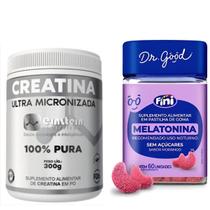 Melatonina Em Gummys c/60 Fini e Creatina Ultramicronizada