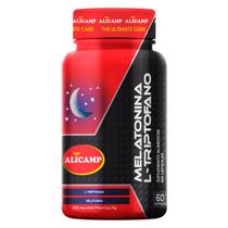 Melatonina + L-triptofano Alicamp 60 Cápsulas linha Sleep