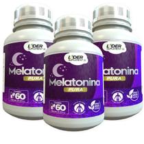 Melatonina Moonlight Pura - 60 Cáps De 500Mg Kit Com 3 Potes