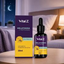 Melatonina + Triptofano Gotas 30ml Maracujá