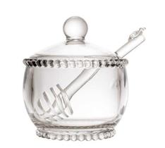 Meleira Cristal com Pegador Pearl 10 cm x 8 cm x 7 cm Wolff