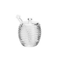 Meleira de Cristal c/ Pegador e Tampa Colméia 210 ml