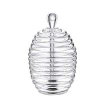 Meleira De Polipropileno Design Sofisticado Transparente Colher Dosadora 223ml