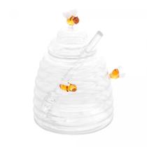 Meleira De Vidro Borossilicato Com Pegador Lovely Bee 470ml Lyor