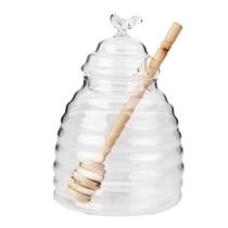 Meleira de Vidro com Colher - A/CASA Meleira de Vidro com Colher - A/CASA