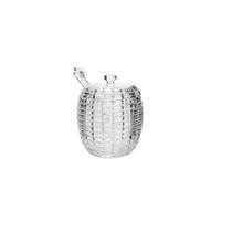 Meleira em cristal com pegador e tampa Lyor Bee 210ml Meleira em cristal com pegador e tampa Lyor Bee 210ml