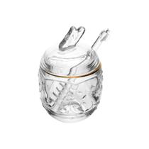 Meleira New Butterlfy Com Tampa E Pegador Fio De Ouro Chique