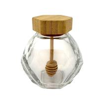 Meleira Pote Porta Mel Wolff 200ml Tampa Bambu Mesa Posta Meleira Pote Porta Mel Wolff 200ml Tampa Bambu Mesa Posta