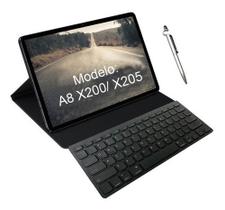 Melhor Capa Com Teclado Para iPad Galaxy Tab A8 X200 X205