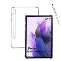 Melhor Capa Silicone para Tab T730 S7 Fe Plus + Caneta Melhor Capa Silicone para Tab T730 S7 Fe Plus + Caneta