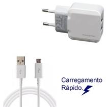 Melhor carregador micro V8 rapido duplo 5.1 Com Cabo Usb