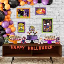 Melhor Kit Festa fácil Halloween Disney Temático Decoração