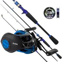 Melhor Kit Pesca Iniciante Carretilha Drag 5kg e Vara 20lbs