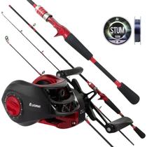 Melhor Kit Pesca Iniciante Carretilha Drag 5kg e Vara 20lbs