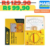 MELHOR Multímetro Analógico Portátil Multimetro Profissional Analogico 5 funções