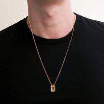 Melhor Presente Masculino Escapulário Rommanel Banhado A Ouro 18k Melhor Presente Masculino Escapulário Rommanel Banhado A Ouro 18k