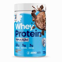 Melhor Whey Protein com Creatina 720g Health Whey Tripla Ação Com Creatina Monohidratada E Glutamina