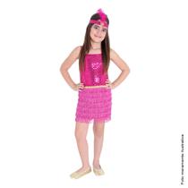 Melindrosa Pink Infantil - Carnaval - Melindrosas