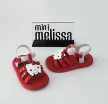 Melissa 20/28 Infantil Hello Kitty Mini Sandália Menina Confortável