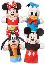 Melissa &amp Doug Disney Mickey Mouse &amp Friends Soft &amp Cuddly Hand Puppets - Melissa & Doug