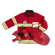 Melissa &amp Doug Fire Chief Role Play Costume Set