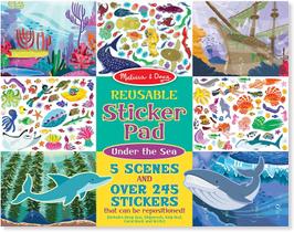 Melissa &amp Doug Reusable Sticker Activity Pad - Under The Sea