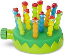 Melissa &amp Doug Sunny Patch Splash Patrol Sprinkler Toy Com Acessório de Mangueira