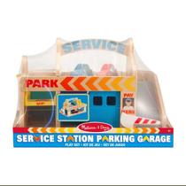 Melissa & Doug - Estacionamento e 2 Carrinhos em Madeira Melissa & Doug - Estacionamento e 2 Carrinhos em Madeira