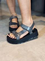 Melissa Flowing Platform Preta Melissa Flowing Platform Preta